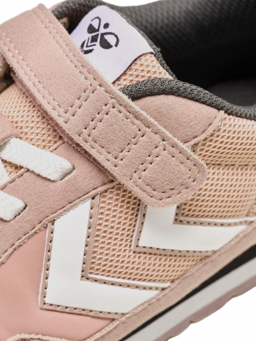 Tenisi sport copii, Hummel, Reflex JR Pale Mauve, sireturi elastice si velcro, [3]