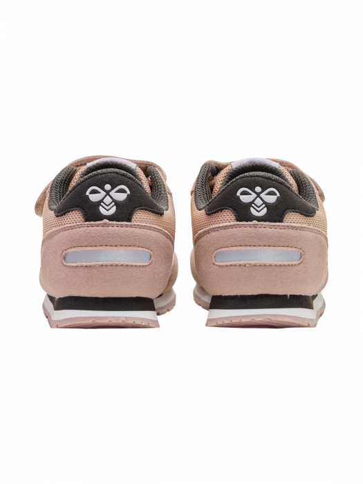Tenisi sport copii, Hummel, Reflex JR Pale Mauve, sireturi elastice si velcro, [4]