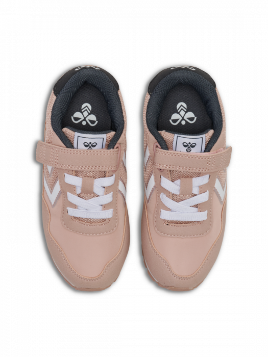 Tenisi sport copii, Hummel, Reflex JR Pale Mauve, sireturi elastice si velcro, [6]
