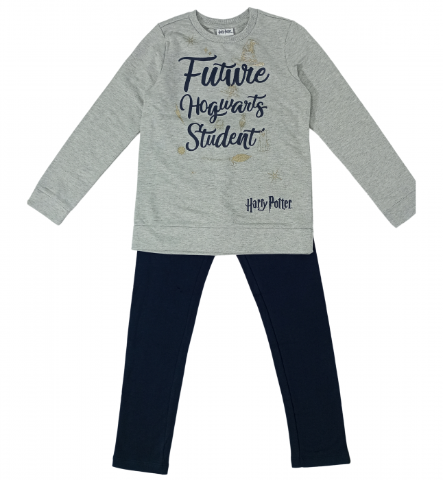 Trening fete, Harry Potter, Future Hogwarts Student, bumbac si poliester, 6-7 ani [3]