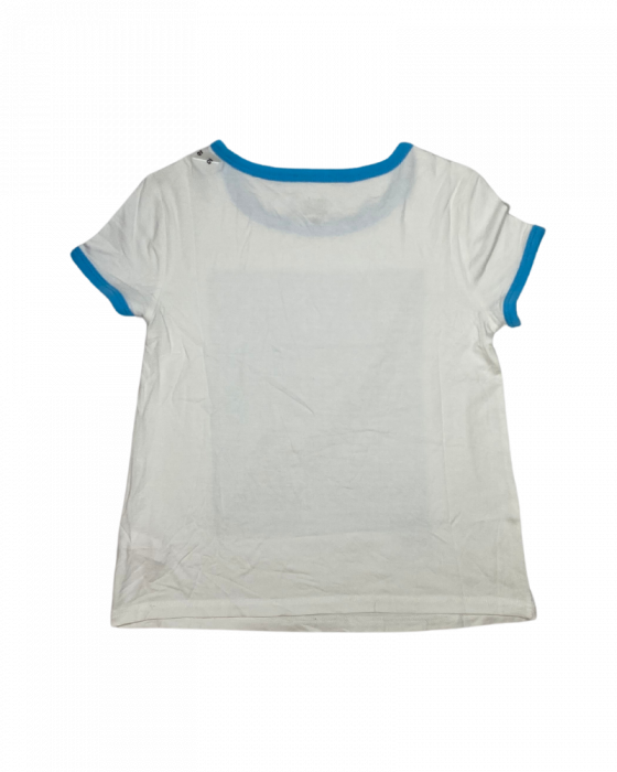 Tricou alb cu albastru [2]