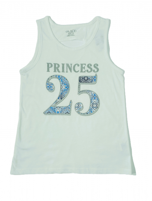 Tricou fete fara maneci, The Children's PLACE, Princess 25, Bumbac si poliester [1]
