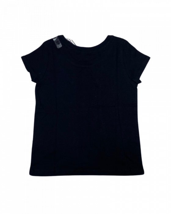 Tricou fete negru cu auriu " Ruling grandpa's heart " [2]