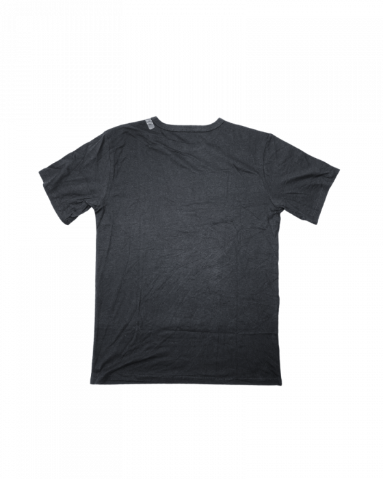 Tricou baieti, The Children's PLACE,What up bro ?, Bumbac, Gri inchis, XXL,188 cm, 18 ani [2]