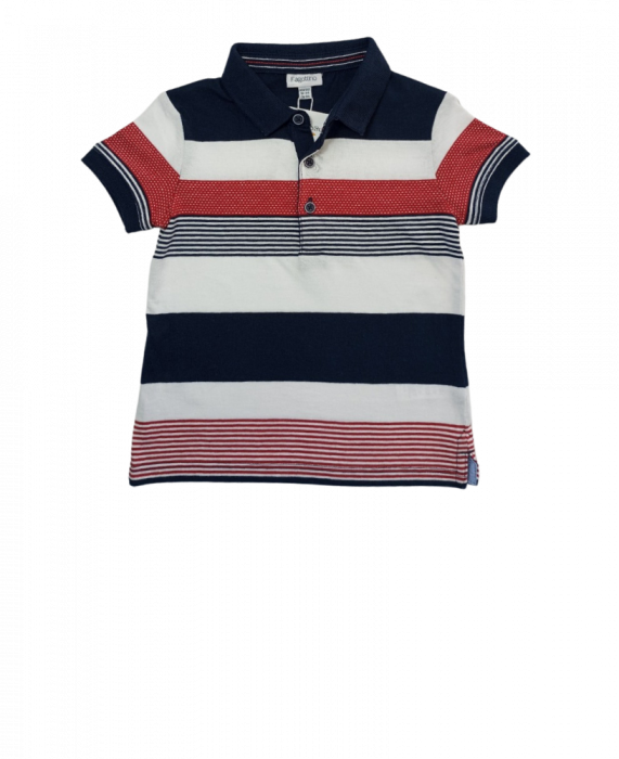 Tricou polo pentru copii, OVS, Bumbac organic, Multicolor, 86 CM, 18-24 luni [1]