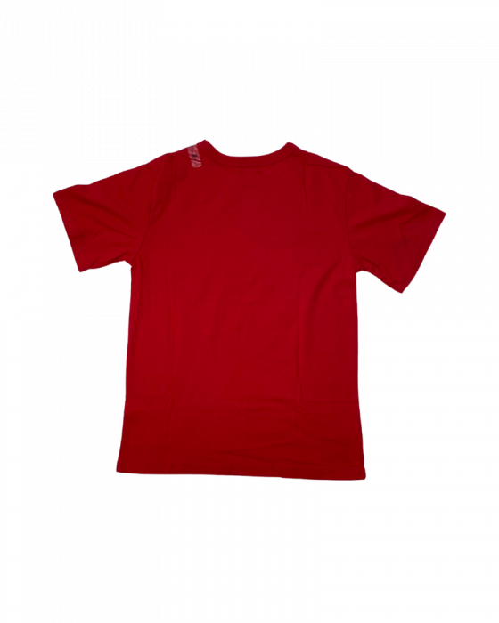 Tricou fete, The Children's PLACE, Why we have rules, Bumbac, Rosu, 134 cm, 9 ani [2]