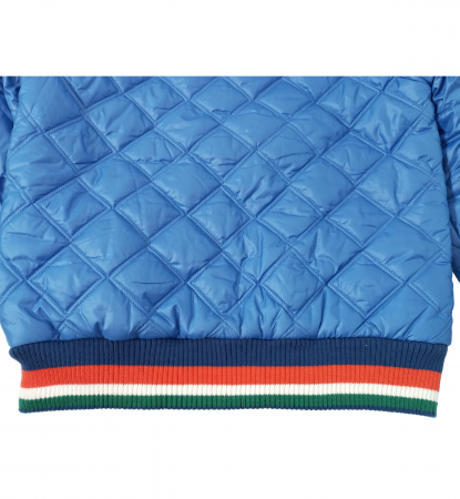 Geaca iarna baieti, Y-Cars, dungi contrastante, Albastru, 140 CM, 10 ani [5]