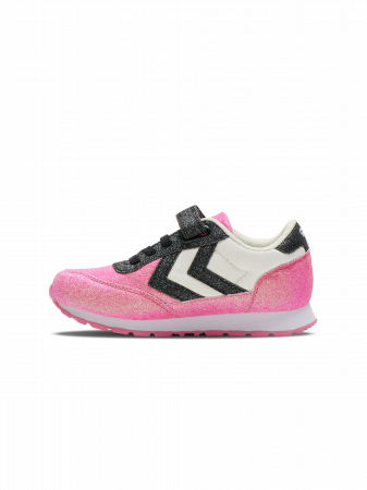 Pantofi cu sclipici pentru fete, Hummel, siret elastic si velcro, [4]