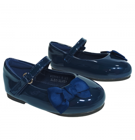 Balerini fete, Poti Pati, Blue Ribbon barret, piele ecologica, [4]