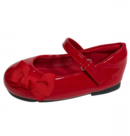Balerini fete, Poti Pati, Red Ribbon barret, piele ecologica, [1]