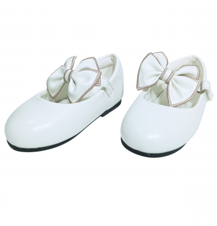 Balerini fete, Poti Pati, White Ribbon, piele ecologica, [7]