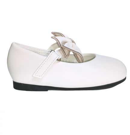Balerini fete, Poti Pati, White Ribbon, piele ecologica, [2]