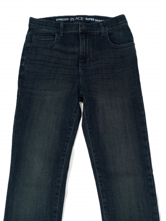 Blugi fete skinny, The Children's PLACE, Bumbac, [2]