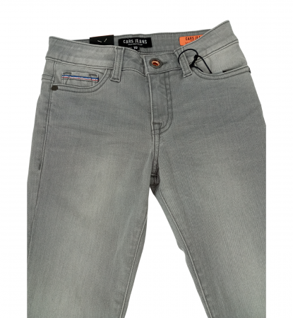 Blugi fete super skinny, Cars Jeans, Gri, 140 cm, 10 ani [3]