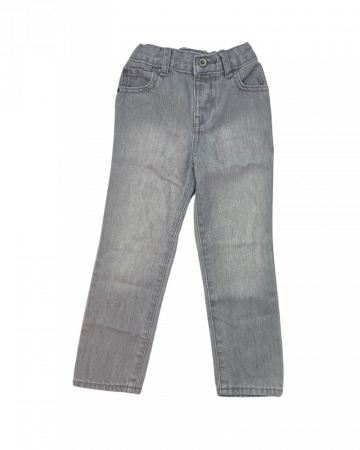 Imbracaminte copii - Blugi fete, skinny, The Children's PLACE, Bumbac, Gri, 104 cm, 4 ani