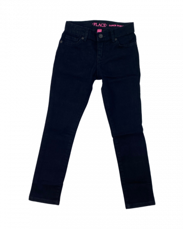 Imbracaminte copii - Blugi fete skinny, The Children's PLACE, Bumbac,