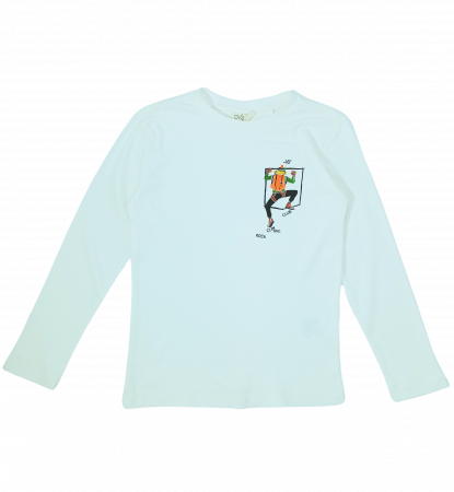 Bluze copii - Bluza baieti, OVS, imprimeu alpinist, Bumbac pur, 5-6 ani