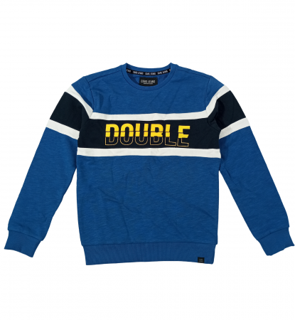 Bluza copii, Cars Jeans, Double, bumbac, Albastru, 140 CM, 10 ani [1]