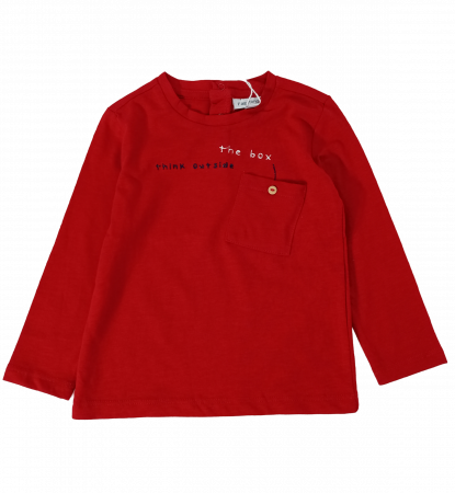 Bluza copii, OVS, broderie si inchidere pe capse, Bumbac organic, [1]