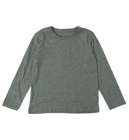 Bluze copii - Bluza fete OVS - Material Subțire, Bumbac și Viscoză, Gri, 110 cm
