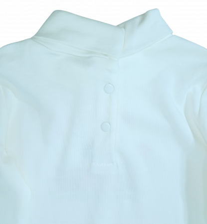 Bluza fete, OVS, model grafic cu guler inalt, Bumbac, [4]