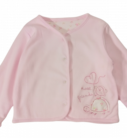 Bluza fete,OVS, testoasa si pasare, Bumbac, 3-6 luni [4]