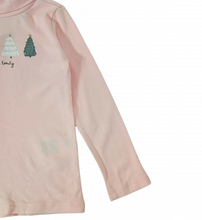 Bluza bebelusi, OVS, model guler inalt, bumbac, [1]