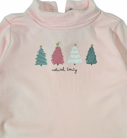 Bluza bebelusi, OVS, model guler inalt, bumbac, [3]