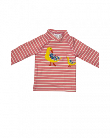 Bluza plaja pentru fete, Mini Boden, dungi verticale,protectie UV, [1]