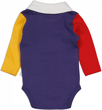 Body baieti, Puan Baby, tip polo, Bumbac, Multicolor, 74 cm, 9-12 luni [1]