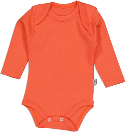Body-uri copii - Body fete cu maneca lunga, Puan Baby, Bumbac,