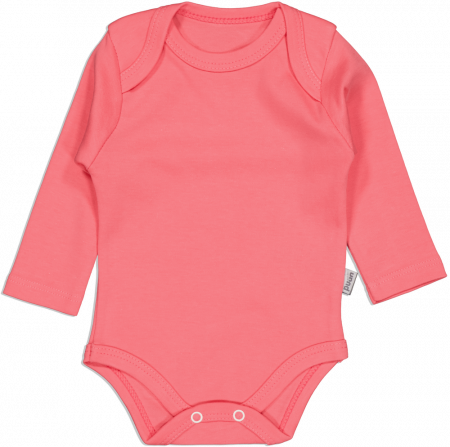 Body-uri copii - Body fete cu maneca lunga, Puan Baby, Bumbac,
