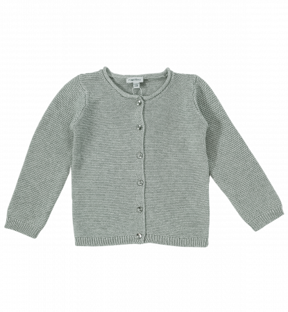 Bluze copii - Cardigan copii , OVS, model tricotat, bumbac BIO, 9-12 luni