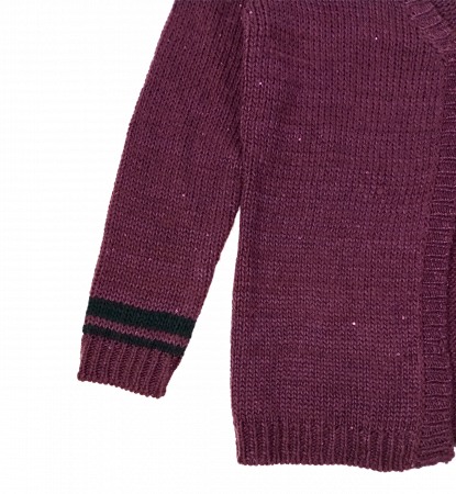 Cardigan fete tricotat, Harry Potter, mini paiete si aplicatii decorative, acryl/poliester, 9-10 ani, [3]