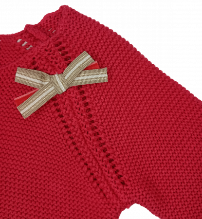 Cardigan fete, OVS, model tricotat, funda cusuta, Bumbac, 12-18 luni [5]