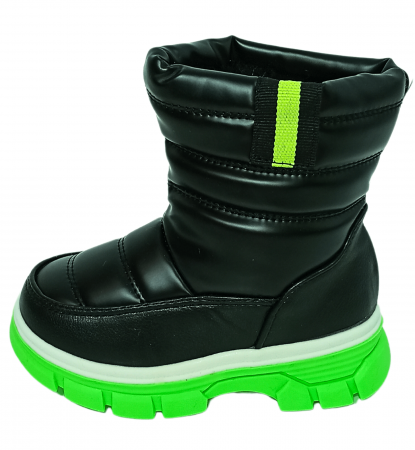 Cizme impermeabile si imblanite copii, Green sole, [7]