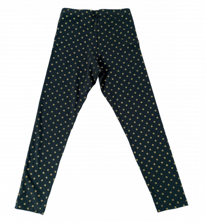 Colanti fete cu sclipici, OVS, buline aurii, Bumbac elastic, 6-7 ani [3]
