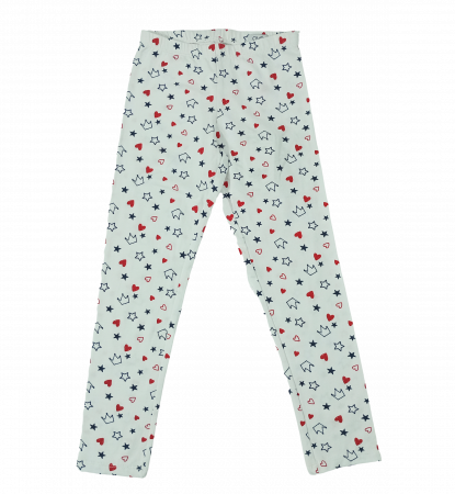 Imbracaminte copii - Colanti fete, OVS, stelute, inimioare, coronite, Bumbac elastic, 6-7 ani