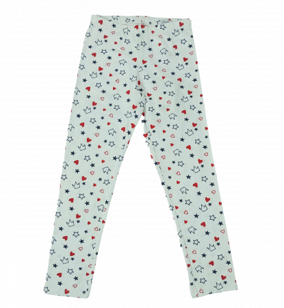 Colanti fete, OVS, stelute, inimioare, coronite, Bumbac elastic, 6-7 ani [1]