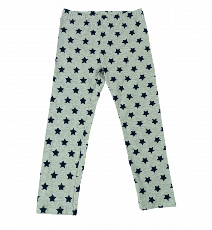 Imbracaminte copii - Colanti pentru fete, OVS, Leggings, imprimeu stelute, Bumbac organic,