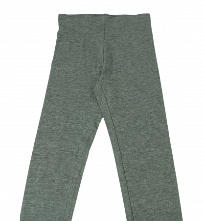 Colanti pentru fetite, OVS, Leggings, Bumbac/Elastan, Gri inchis, 122 CM, 6-7 ani [2]