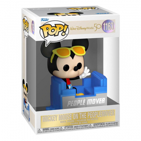 Jocuri & Jucarii - Figurina - Disney - People Mover Mickey, Multicolor, 10 cm