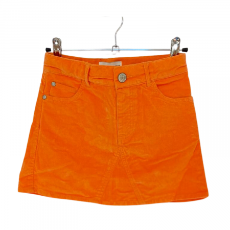 Fuste fete - Fusta scurta fete, Cars Jeans, Bumbac/elastan, Piersica, 128-140 CM, Size 10