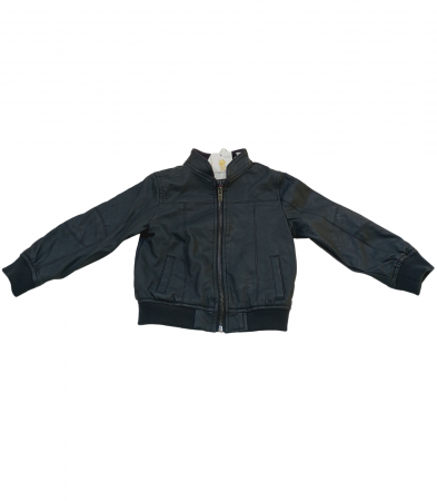 Geaca copii , OVS, imitatie piele, poliuretan, Albastru inchis, 86 cm, 18-24 luni [1]