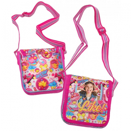 Pentru scoala - Geanta de umar fete, Disney, Yo soy Luna, Poliester, Multicolor, 17x16x5 cm