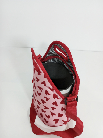 Geanta personalizata fetite – Disney Minnie & Mickey, Neopren Termic, Multifunctională, 29x28x15 cm [5]