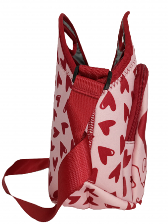 Geanta personalizata fetite – Disney Minnie & Mickey, Neopren Termic, Multifunctională, 29x28x15 cm [3]