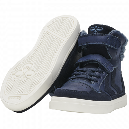Ghete de iarna cu profil inalt din piele pentru copii, Hummel, STADIL PRO JR HI-TOP, [1]