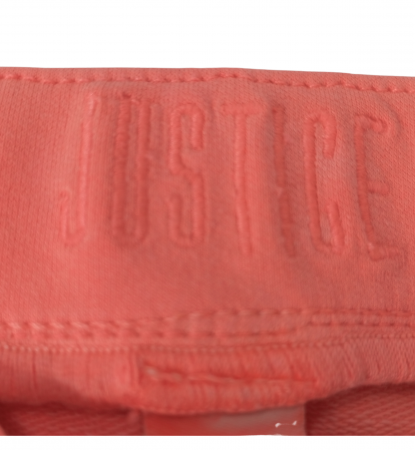 Jeggings fete, Justice, talie joasa, broderie buzunare posterioare, 10 ani, [4]