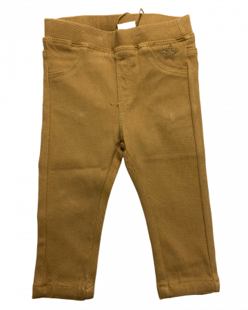 Pantaloni copii - Pantaloni lungi bebelusi, blugi cu aplicatii decorative